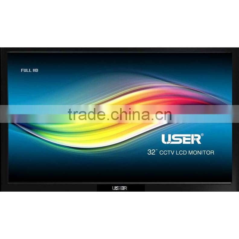 Security Field 32 inch CCTV LCD monitor with wide viewing angle