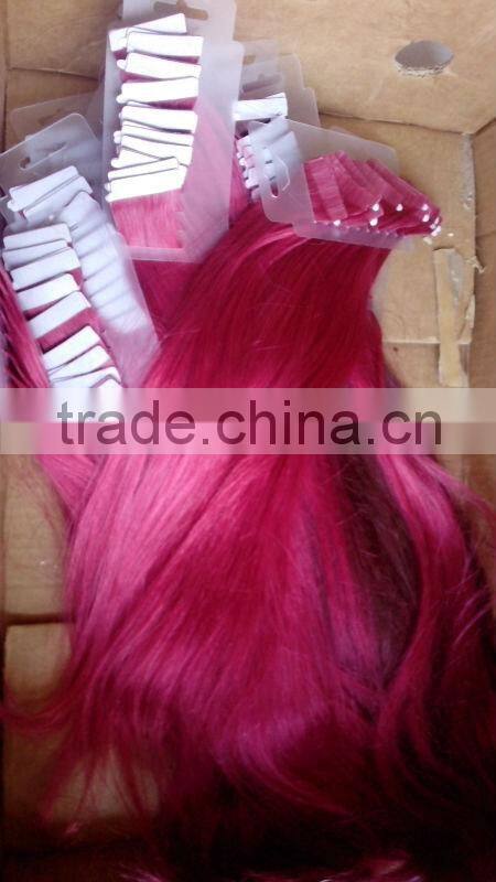 Wholesale Factory Cheap High Quality virgin hair tape hair extensions