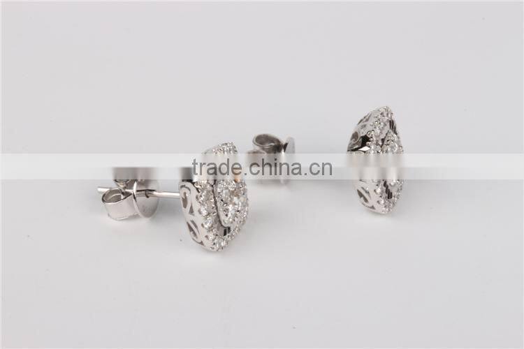 Hot sale stud earring 18 K gold jewelry sets