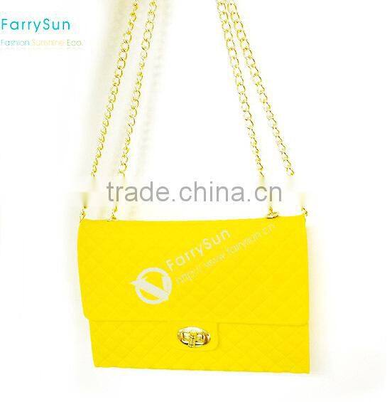 Fashion hanbag 2015, silicone jelly bag