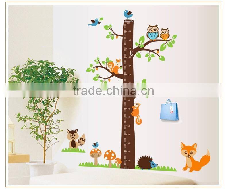 Owl Lion animal Tree Vinyl Wall Stickers kids Baby children Decor Home Wall Paper Decal deco Art Sticker New,Big