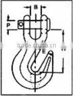 high strength clevis grab hook