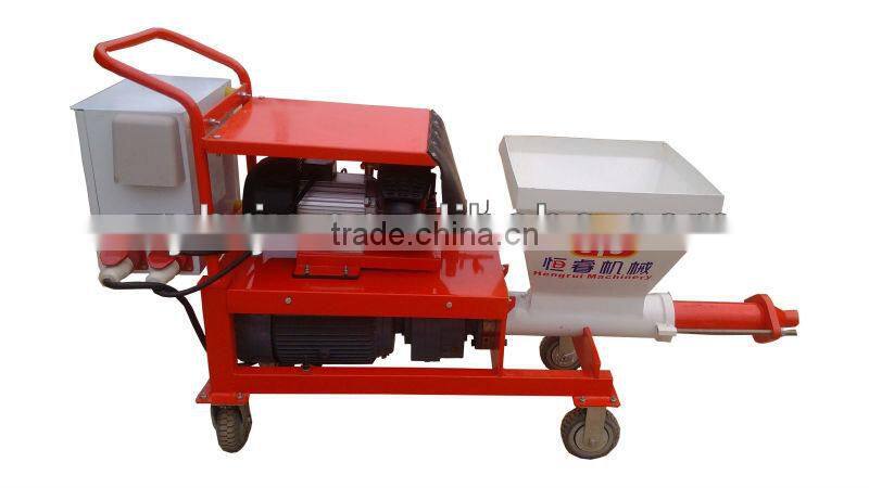 putty mortar spraying equipment