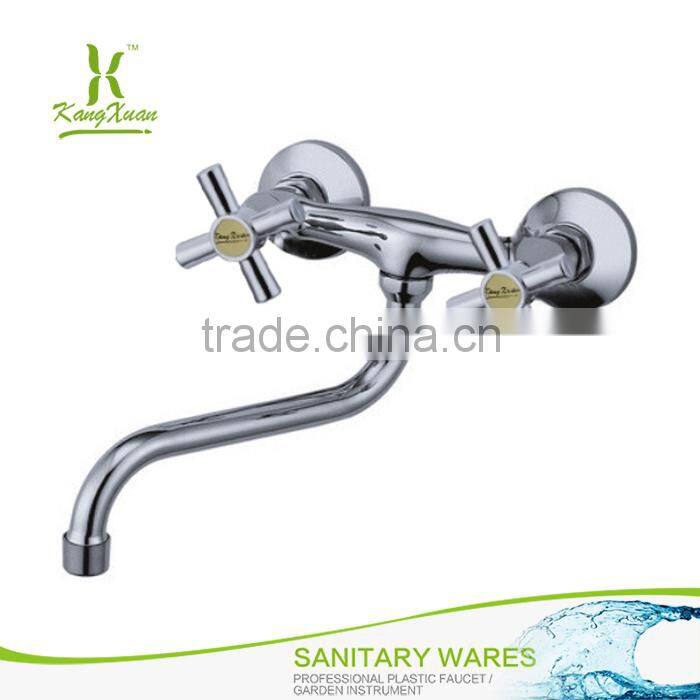 Water Mixer Chromed Plastic Kitchen Faucet