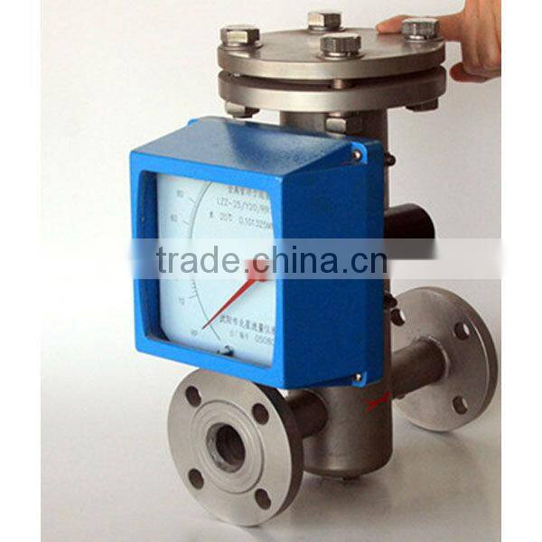 LZ metal tube flow meter/rotameter with digital output,variable area flow meter
