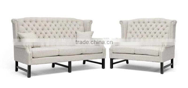 Elegant high back lounge wedding furniture set XYN432