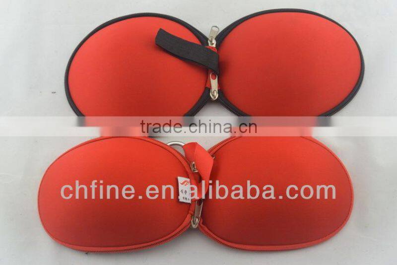 CFBCS5-00003 Polka dots EVA hard shell bra bag organizer