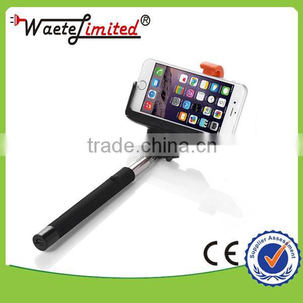 2015 Popular Mobile Bluetooth Wireless Selfie Stick Monopod With CE ROHS