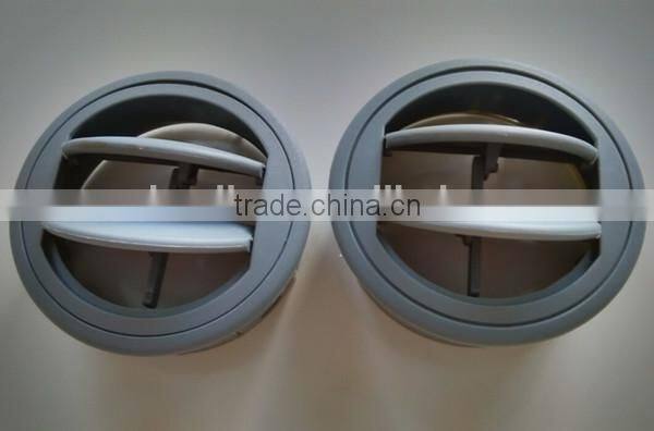 adjustable black round auto air vent