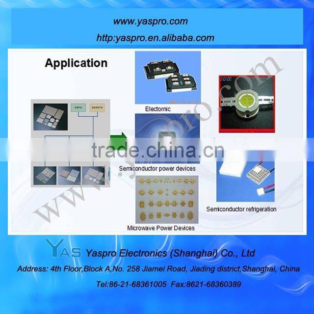 Aln Circuit Board(Thin Film Dpc/Dbc Substrate)Ceramic Pcb