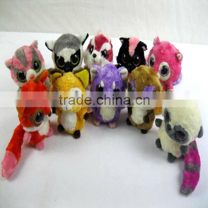 Cute big eyes Fox stuffed animal toy for kids