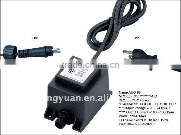 waterproof transformer 12v ac