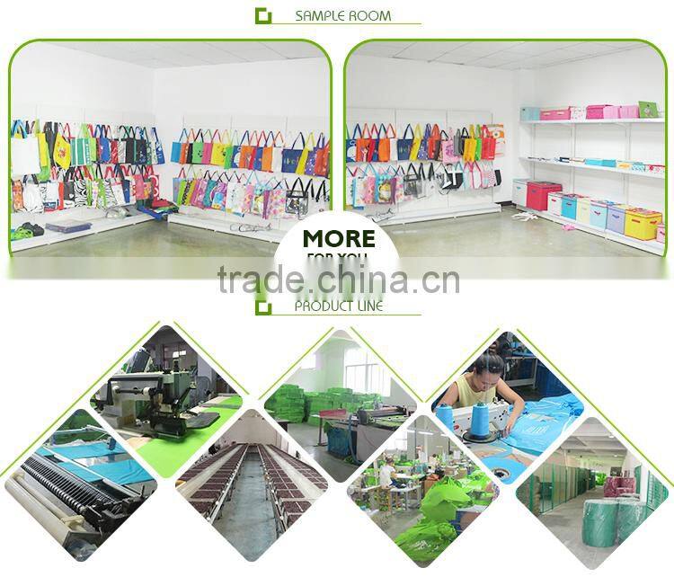 Hot promotional Handled 100% recycled pp woven bag