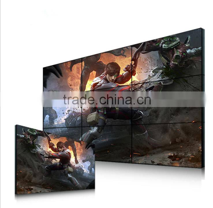 40 42 46 55 inch Full HD 1920 x 1080 3.5mm/5.3mm advertising lcd splicing video tv wall