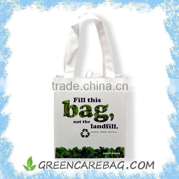 Eco friendly recycle pet non-woven bags