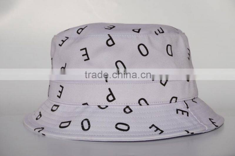 100% cotton screen printing fisherman cap