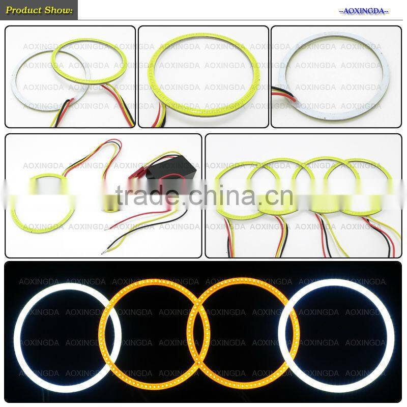 high quality super bright COB halo light white&yellow
