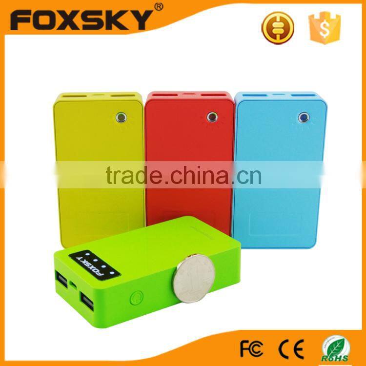 5200mah portable charger external battery backup power bank for smartphone