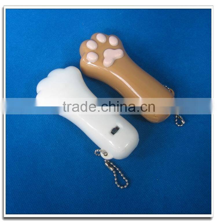 Cute cat-pad shaped body massage vibrator