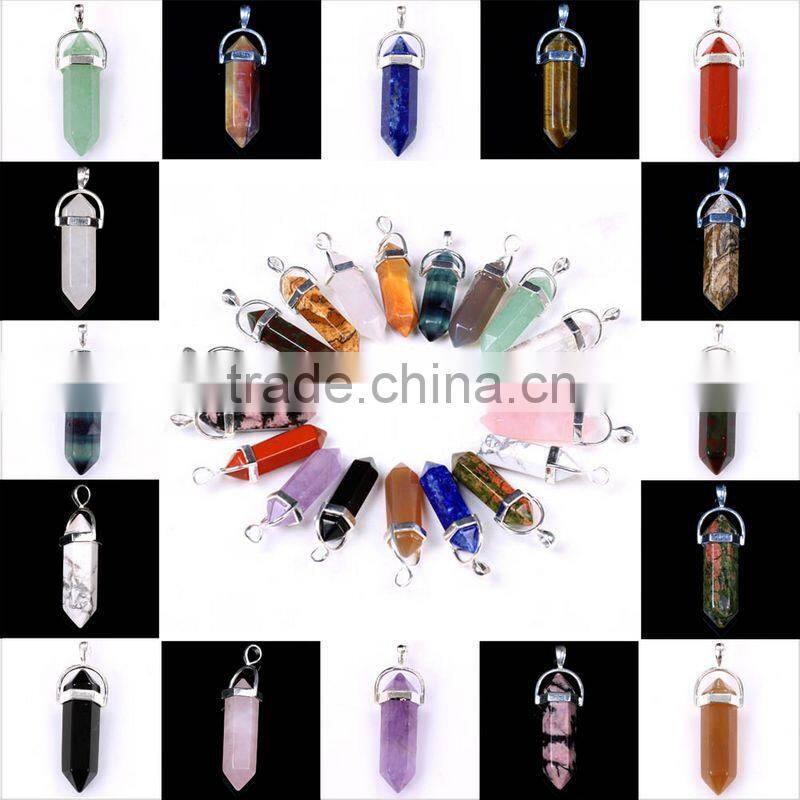 Craved Amethyst Fox Pendants