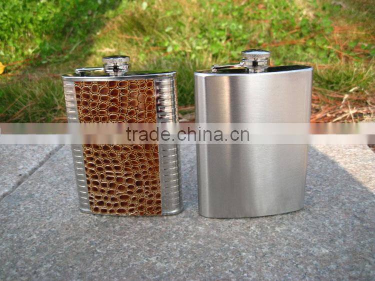 outdoor camping stainless steel hip flask