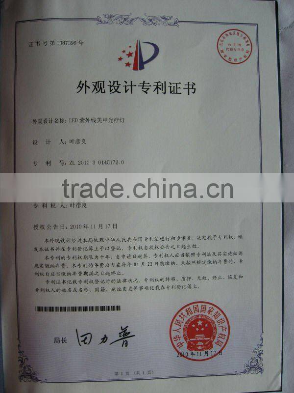 gourd shape LK-F12W uv led light for nails