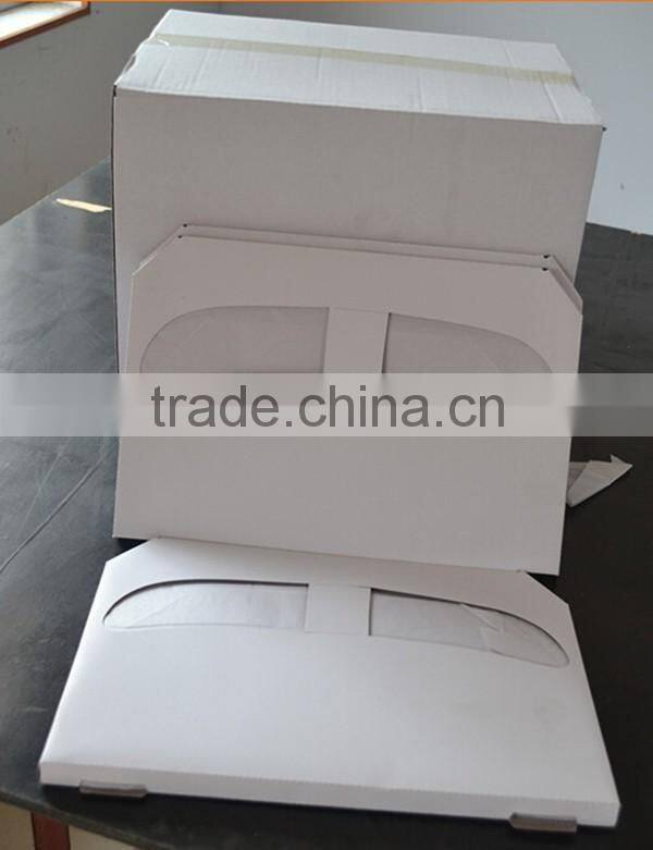 Disposable harf fold Toilet Mat White (20 Pack of 250) Antibacterial Waterproof Seat Cover Paper