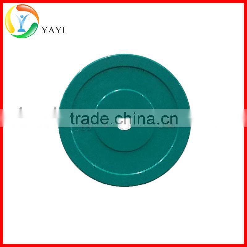 Crossfit Olympic Colored Rubber Bumper Weight Plate