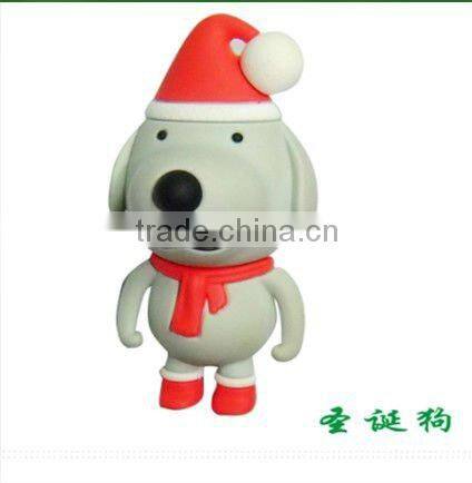 Christmas dog usb flash drive for christmas gift
