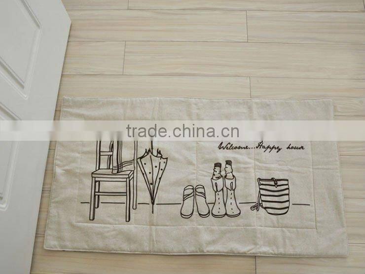LF-570 door carpet Double-faced cartoon door carpet