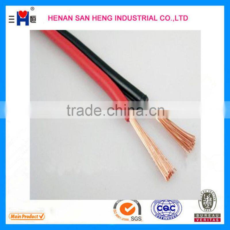 PVC insulated RVB 2X0.75mm twin flat flexible power cable