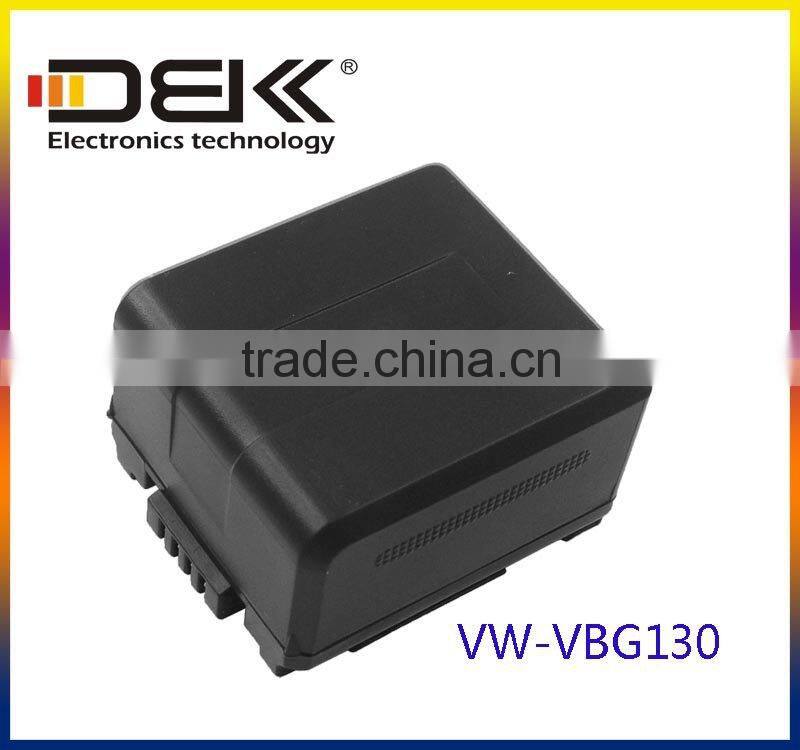 VW-VBG130 camera battery For Panasonic HDC-SD9, HDC-HS9, HDC-SX5, HDC-DX1 ,