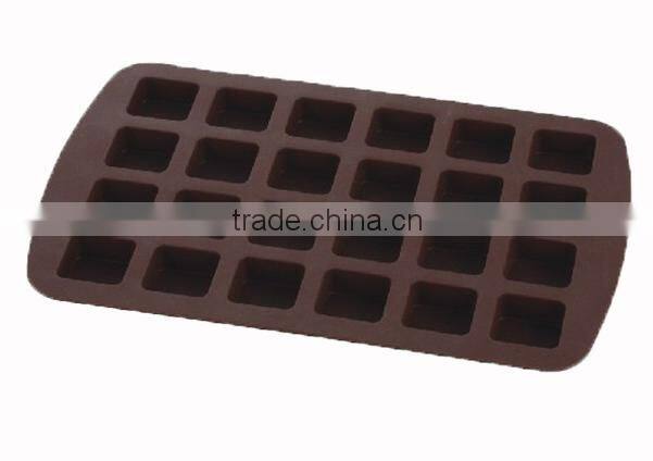 601x424mm Rectangle non-stick Silicone ice candy chocolate molds
