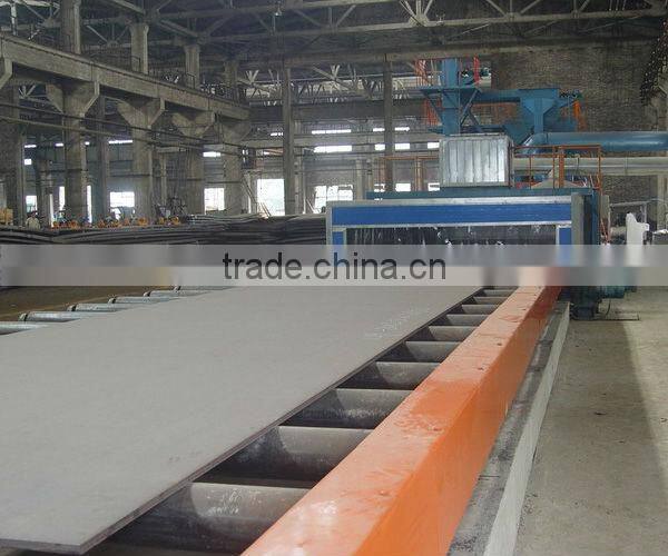 steel plate shot blasting painting machine