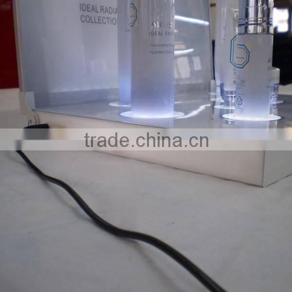 cheap price acrylic makeup case cosmetic showcase makeup display