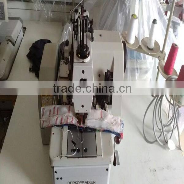 lower noise double needle high speed used Durkopp Adler 558 eyelet button holer industrial sewing machine