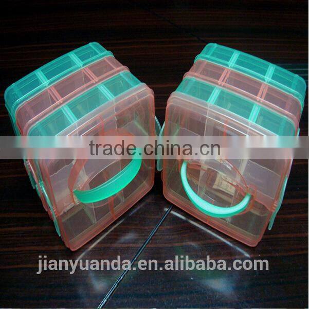 plastic storage boxes /clear plastic storage box with dividers /plastic storage box with handle