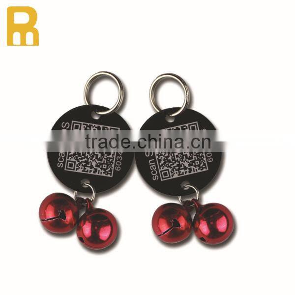 Customized anodized aluminum blank pet tags or dog tag