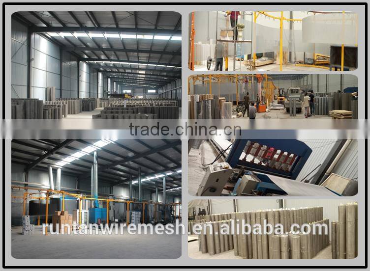 powder coated rolls of 304 stainless steel safety window screen