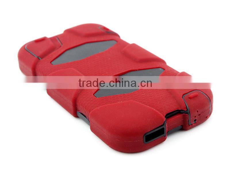 For iPhone 5S rugged case with screen protector and kickstand