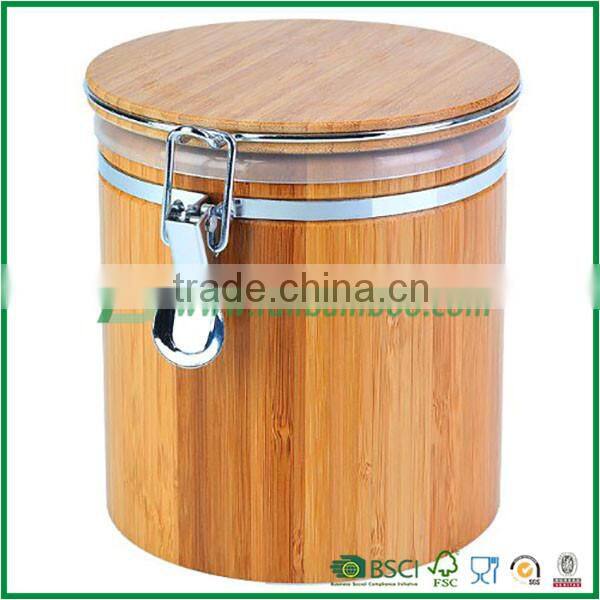 Bamboo Jar Canister