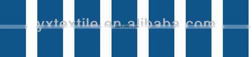 420d oxford blue white stripe fabric