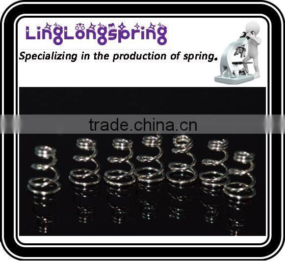 Nickel coated aaa battery spring