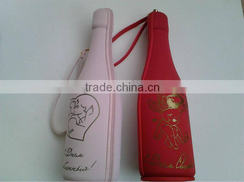 custom personalized Eva wine packaging case/wine case for gift