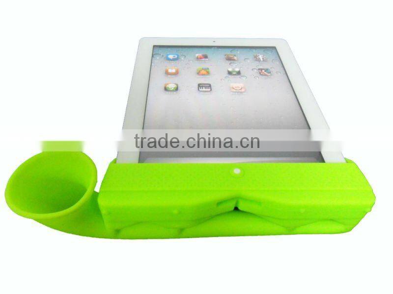 silicone horn speaker for ipad 2