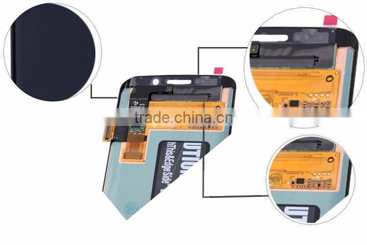 Grade AAA phone replacement digitizer touch screen for samsung S6 edge
