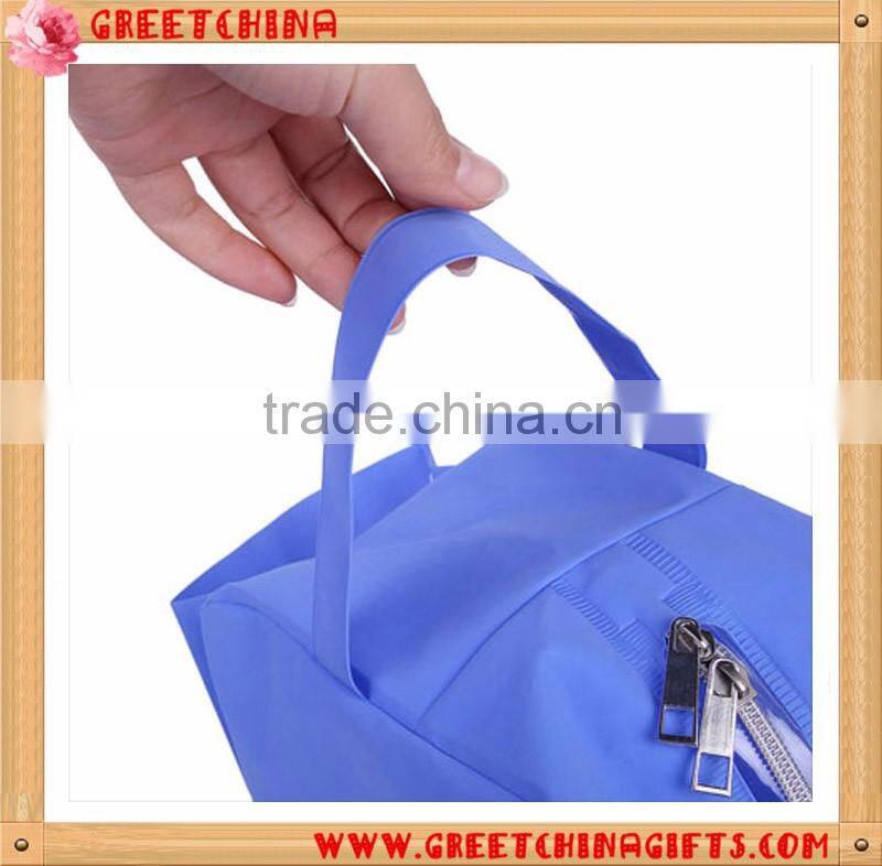 Promotional Bag Waterproof Dry and Wet Separation Waterproof Swim EVA Beach Bag With Slippers Hold