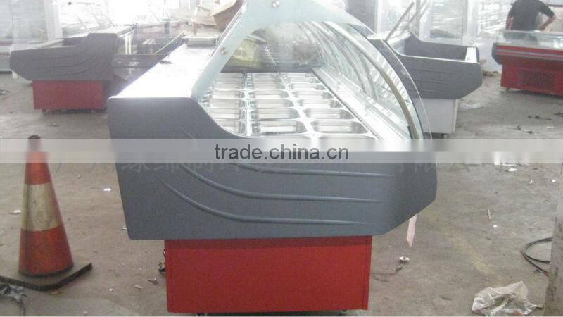 Luxury delicatessen cabinet display chiller