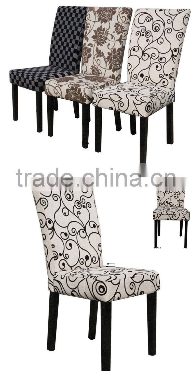 Luxry fabric fashionable High back Dining chair Y414