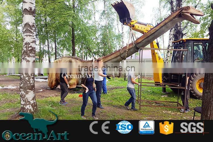 OAV3122 Outdoor Fiberglass Dinosaur Statue For Sale